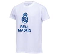 T-shirt - Real Madrid - Collection officielle - Blanc - Manches courtes - 100% coton S