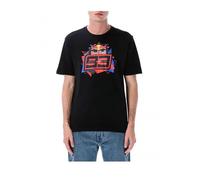 T-shirt - RedBull Marquez Moto GP Officiel - Homme - Bleu - Manches courtes - 100% coton S