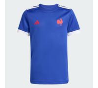 T-shirt Réplica Supporter Domicile Rugby France Enfants Semi Lucid Blue 8-9A