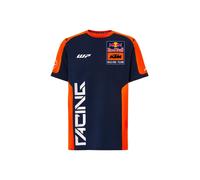 T-Shirt Réplique De L'équipe Rb Ktm Racing Team Moto Gp Officiel - Homme - Bleu Orange