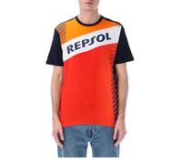 T-Shirt - Repsol Insert Moto GP Homme Bleu/Rouge (FR/ES, Alpha/Lettres, TG, Taille Normale, Taille Normale, Bleu)