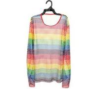 Boland - Chemise en résille pour femmes M/L - Haut sexy pour fête, carnaval et soirée déguisée