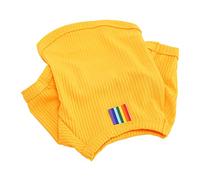 T-Shirt Respirant en Soie Glacée pour Chien, Gilet Rafraîchissant pour Petits Animaux de Compagnie, Chiens, Chats, Printemps et été, Orange (2XL)