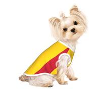 T-shirt respirant pour petits chiens et chatons Motif drapeau du Tchad