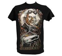 T Shirt Retour vers Le Futur Homme Enfant Tee Shirt Film Culte Annee 80, Homme - M