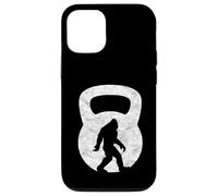T-Shirt rétro Big Foot Silhouette Funny Kettlebell Coque pour iPhone 12/12 Pro