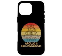 T-Shirt rétro Vintage Apollo 11 Moon Landing 1969 Coque pour iPhone 16 Pro Max