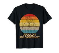 T-Shirt rétro Vintage Apollo 11 Moon Landing 1969 T-Shirt