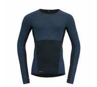 T-shirt réversible en mérinos pour hommes Devold Tuvegga bleu XL