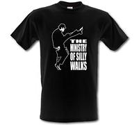 T-shirt révolutionnaire Ministère des Marches Silly Monty Python rétro 100% coton - Noir - X-Large