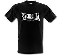 T-shirt révolutionnaire Psychobilly Logo Cult Rockabilly Punk Music Heavy Cotton T-shirt S-XXL - Noir - XX-Large
