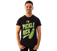 T-Shirt Rick and Mortuy Je suis cornichon Tee-Shirt à Manches Courtes pour Homme X-Large