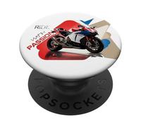T-Shirt Ride with Passion The Ultimate Adventure on Two Wheels PopSockets PopGrip Adhésif