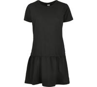 T-shirt robe femme Urban Classics valance Noir XS