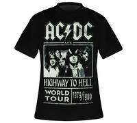 T-shirt Rock Ã Gogo AC/DC Highway To Hell 1979 Noir S