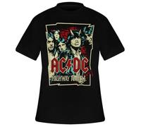 T-shirt Rock à Gogo Ac/dc - Highway To Hell Sketch M