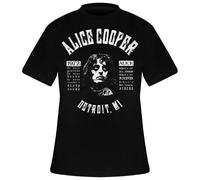 T-shirt Rock Ã Gogo Alice Cooper - School's Out Lyrics Noir M