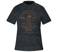 T-shirt Rock Ã Gogo Avenged Sevenfod Seize The Day Gris 2XL