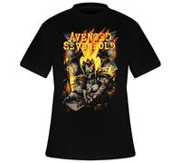T-shirt Rock Ã Gogo Avenged Sevenfold - Atone Noir L