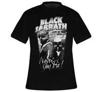 T-shirt Rock Ã Gogo Black Sabbath - Never Say Die Noir L