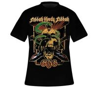 T-shirt Rock Ã Gogo Black Sabbath - Sabbath Bloody Sabbath Noir M