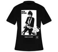 T-shirt Rock Ã Gogo Bob Dylan - Blowin In The Wind Noir S