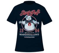 T-shirt Rock Ã Gogo Ghostbusters - Stay Puft Bleu XL