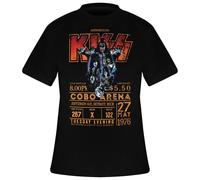 T-shirt Rock Ã Gogo Kiss - Cobo Arena Noir M