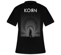 T-shirt Rock Ã Gogo Korn - Radiate Glow Noir L