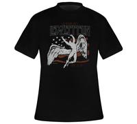 T-shirt Rock Ã Gogo Led Zeppelin - Usa Tour 75 Noir S
