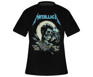 T-shirt Rock Ã Gogo Metallica Sad But True Poster Noir 2XL