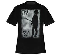 T-shirt Rock Ã Gogo The Cure - Boys Don't Cry Noir L