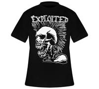 T-shirt Rock Ã Gogo The Exploited - Mohican Noir M