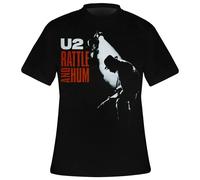 T-shirt Rock Ã Gogo U2 - Rattle And Hum Noir S