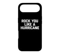 T-Shirt « Rock You Like A Hurricane » avec Inscription Sarcastique Coque pour iPhone Air