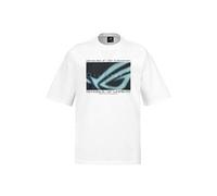 Asus T-Shirt ROG Cosmic Wave - Taille XL - Blanc - Coupe Regular