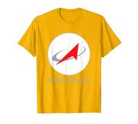 T-Shirt « Roscosmos » de l'Agence Spatiale Russe T-Shirt, Homme, Doré Vif, XXL