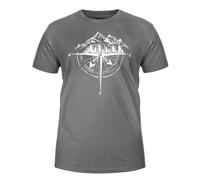 T-Shirt Rose des Vents TigerWood - Dark Grey XXL