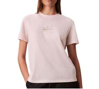 T-Shirt Rose Femme Calvin Klein Jeans Classic Foil M