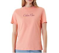 T-shirt Rose Femme Calvin Klein Jeans Ss 20s Classic Logo M
