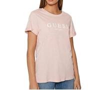 T-shirt Rose Femme Guess 1981 XS