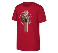 T-Shirt Rouge foncé Play Hard NFL San Francisco 49ers