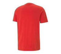 T-shirt Rouge Homme Puma Classic Logo S