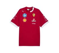 T-shirt rouge oversize Scuderia Ferrari Drivers L