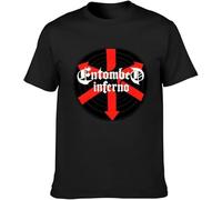 T-Shirt Round Neck The Outsiders Movie Poster Black Manches Courtes(Medium)