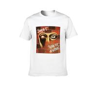 T-Shirt Round Neck The Sweet Band Give Us A Wink Rock Legend White M