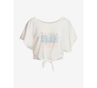 T-shirt Roxy Born To Be Roxy manche courte blanc femme - XL
