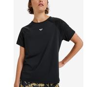 T-shirt Roxy Move Free Mesh manches courtes noir femme - S