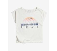 T-shirt Roxy Pure Beach short sleeve white navy orange girl. - 10