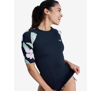 Roxy - The Classic Lycra Ss Pt - Lycra femme Anthracite Spring Charming - XS